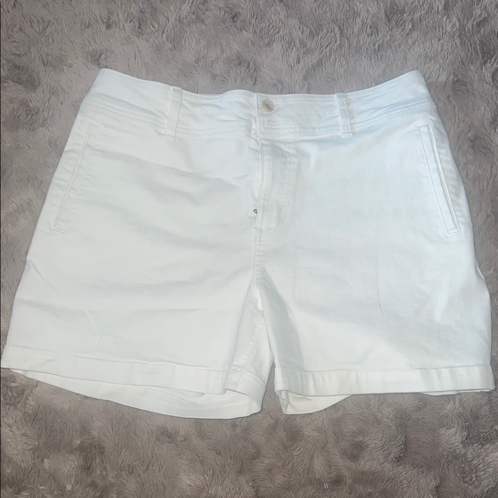 Women's White Shorts